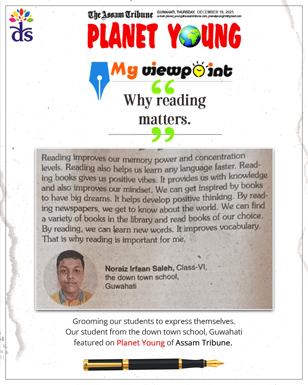 Planet Young by The Assam Tribune