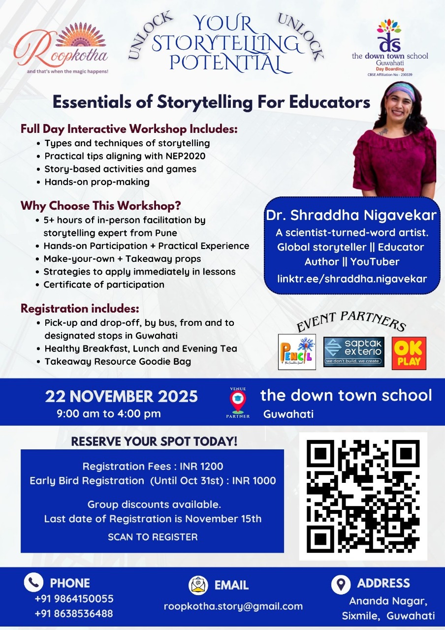 Essentials of Storytelling for Educators.”